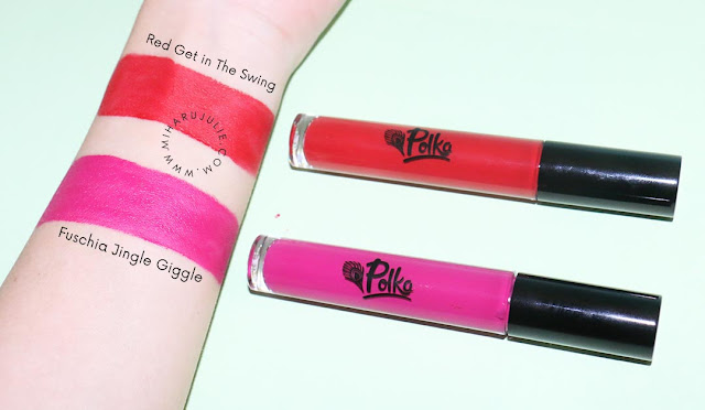 Polka Matteness Lip Lacquer swatch&review