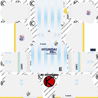 Ulsan Hyundai FC kits 2019 - Dream League Soccer Kits