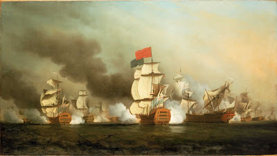 Lord Anson's victory off Cape Finisterre, 2 May 1747