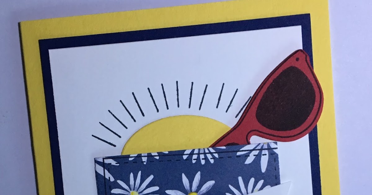 Cathy's Craft Room Pocketful of Sunshine Card (June 17 Open House Make