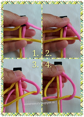 How to make Paracord Bracelet and Ankle Bracelet