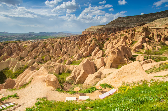 Kizilgukur seyir tepesi-Red/rose valley-Punto panoramico-Cappadocia