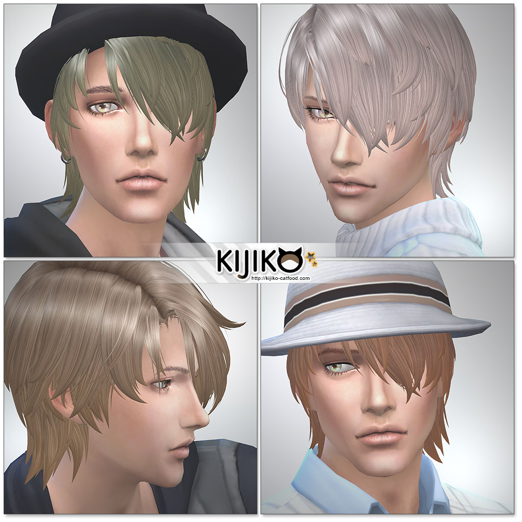 male hair with bangs sims 4 cc