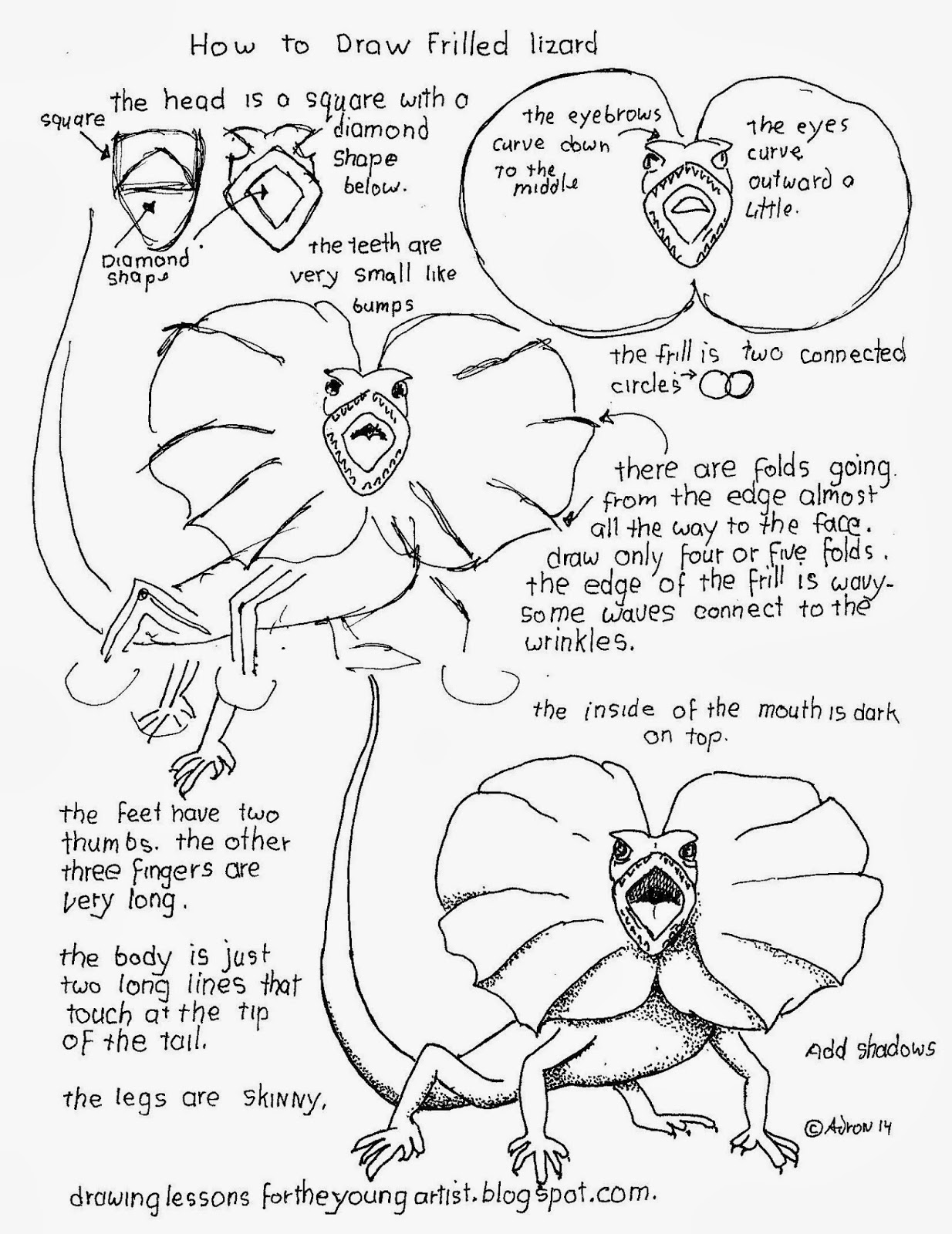 How to Draw Worksheets for The Young Artist Free How To Draw An