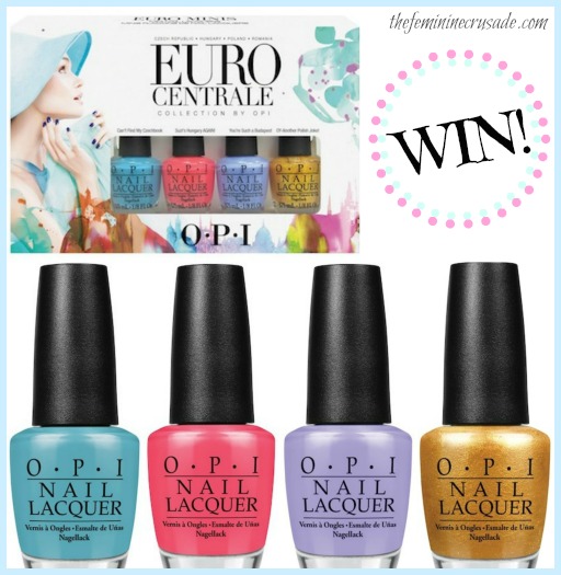 Picture of OPI Euro Centrale Mini Set Giveaway