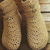 Patrón: botas para adultos al crochet
