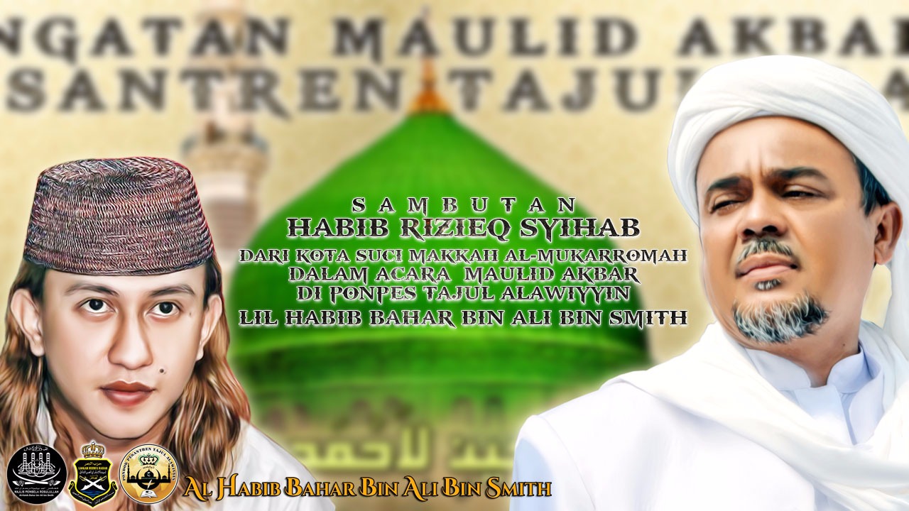 Gambar Habib Bahar Dan Habib Rizieq