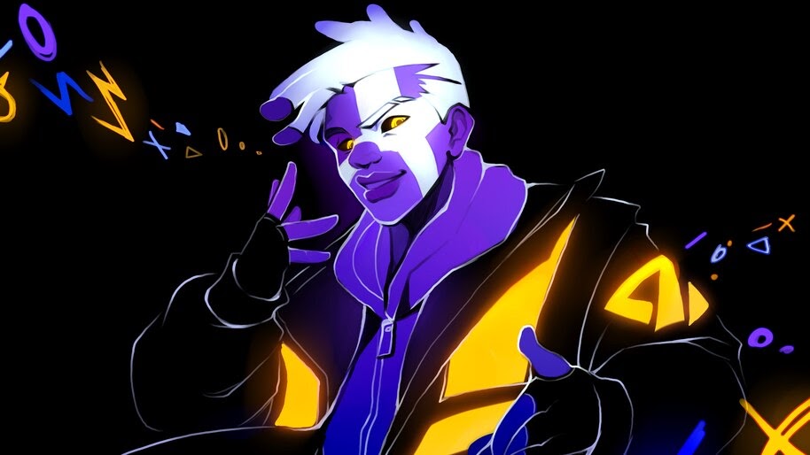 Ekko, True Damage, LoL, 4K, 7.519 Wallpaper