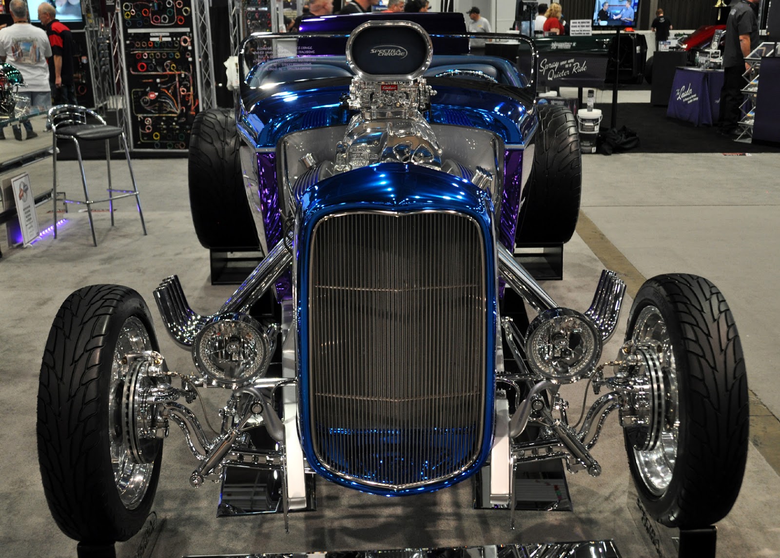 Just A Car Guy It must be glaring in the sunlight, but the chrome