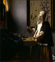 Vermeer - Mulher Segurando uma Balança