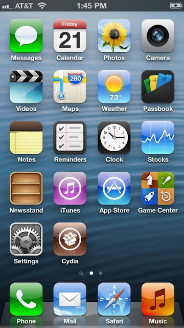 iPhone 5 Cydia Icon