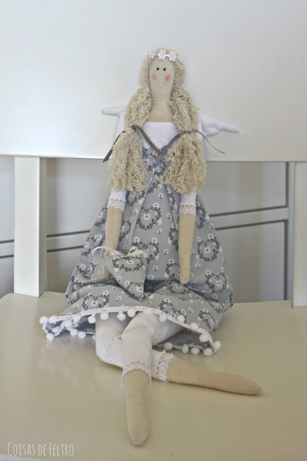 Tilda Angel Bonecas de pano