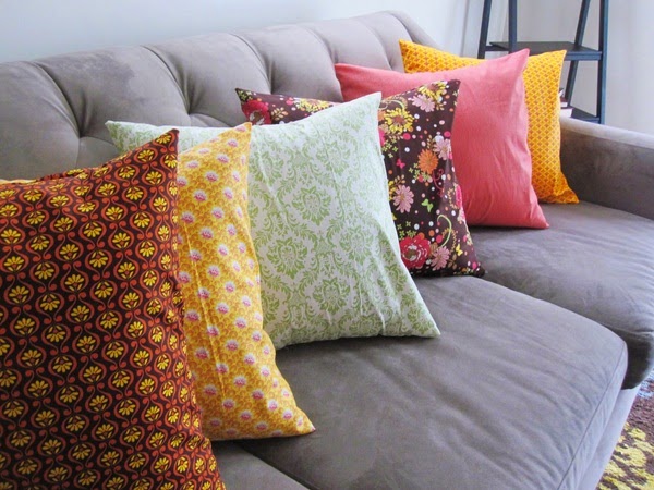 Use pillows to beautify your home
