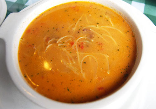 Sopa a la Minuta