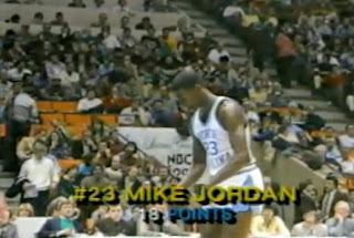 Michael Jordan con North Carolina, Carolina del Norte