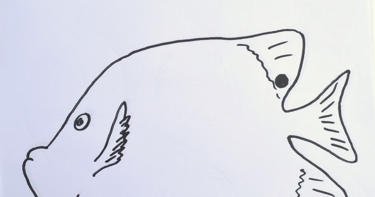 Art Class Ideas: Fish template