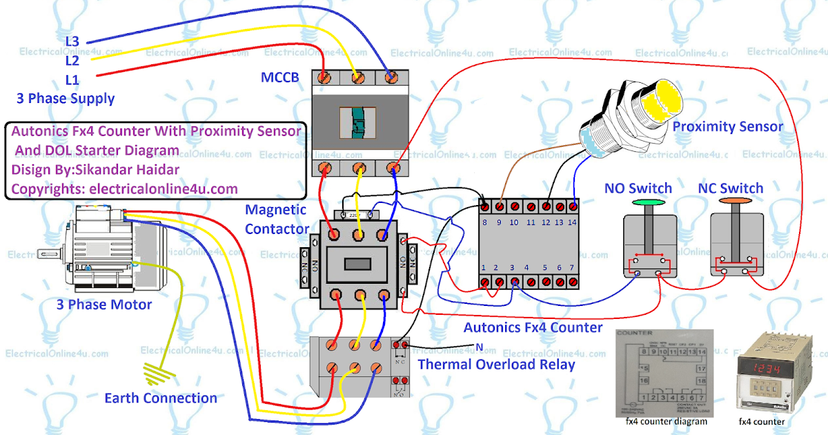 Basic Home Electrical Wiring Diagram - Electrical School
