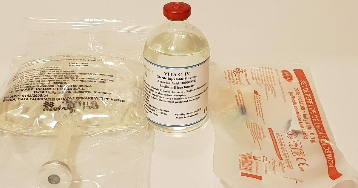 Vitamin C Intravenous IV Drip Therapy for Cancer PharmaLife