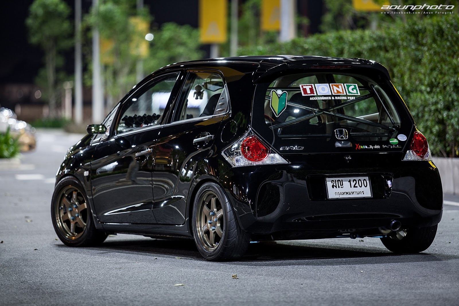 Gambar Modif Mobil Brio Hitam Sobat Modifikasi