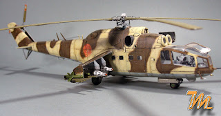 Mi-24 A, scale model