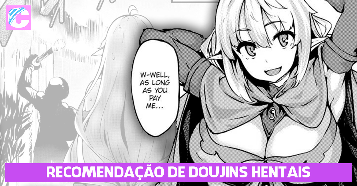 Recomendação de doujins - a elfa que teve a vila queimada por fazer doujins hentais