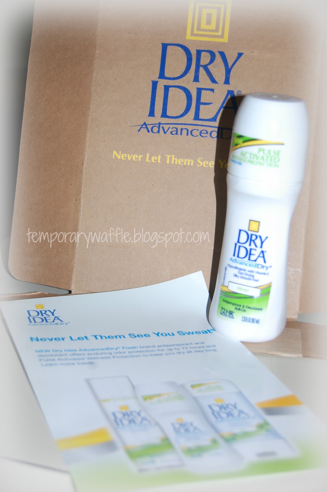 Temporary Waffle: Dry Idea Advanced Dry Deodorant