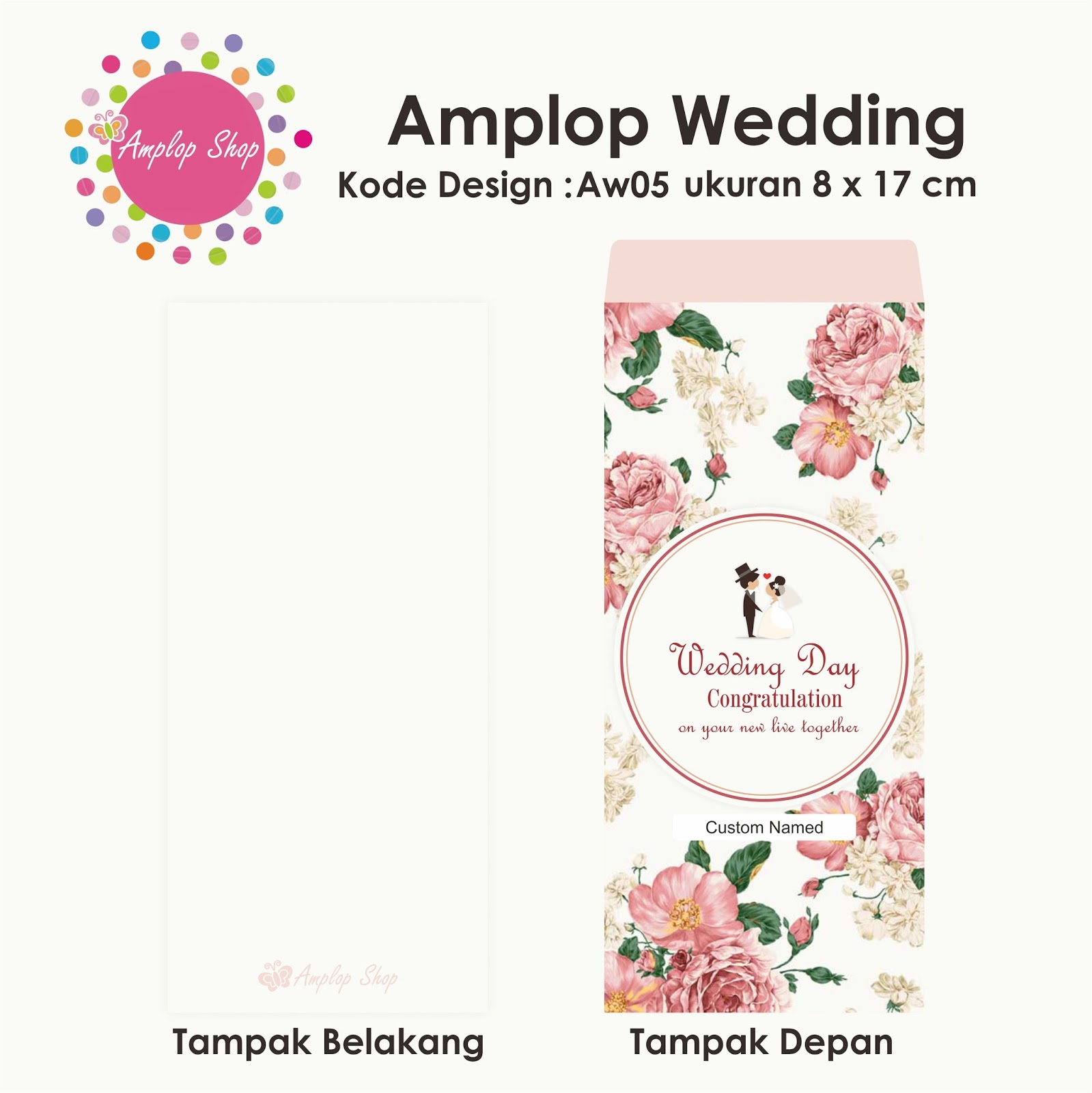 Amplop Shop Kado Unik dan Murah: Amplop Wedding / Acara 