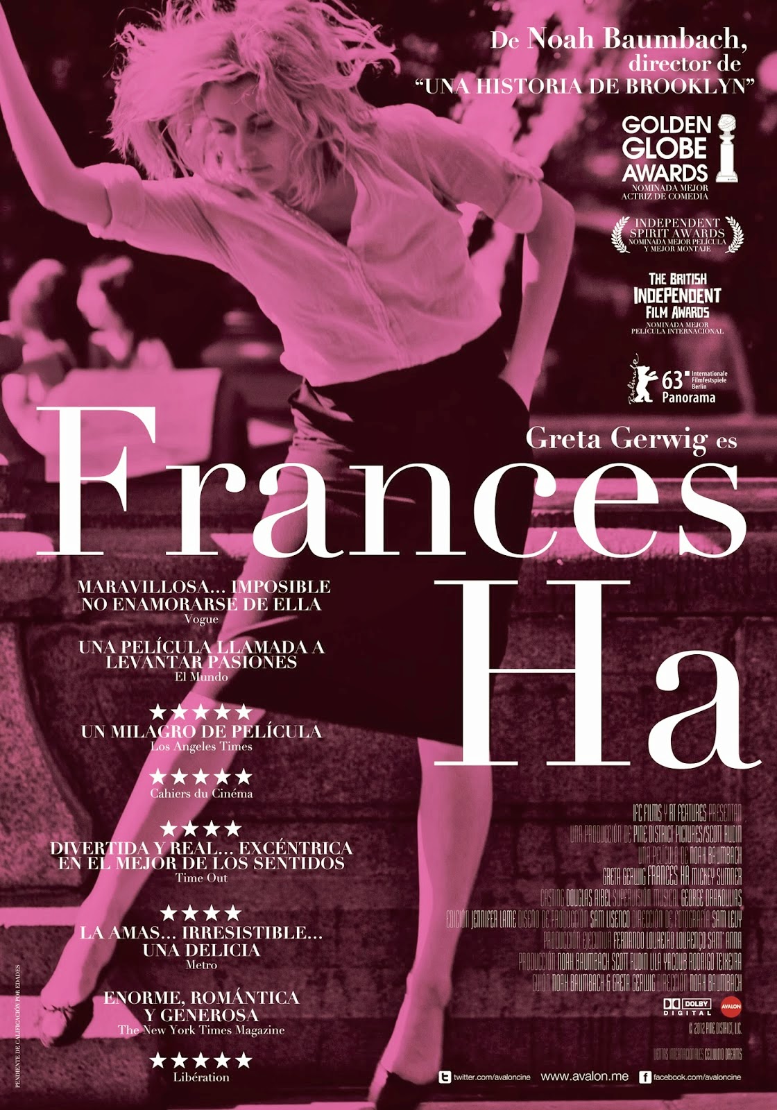 FILM DREAMS: FRANCES HA ( 2012 )