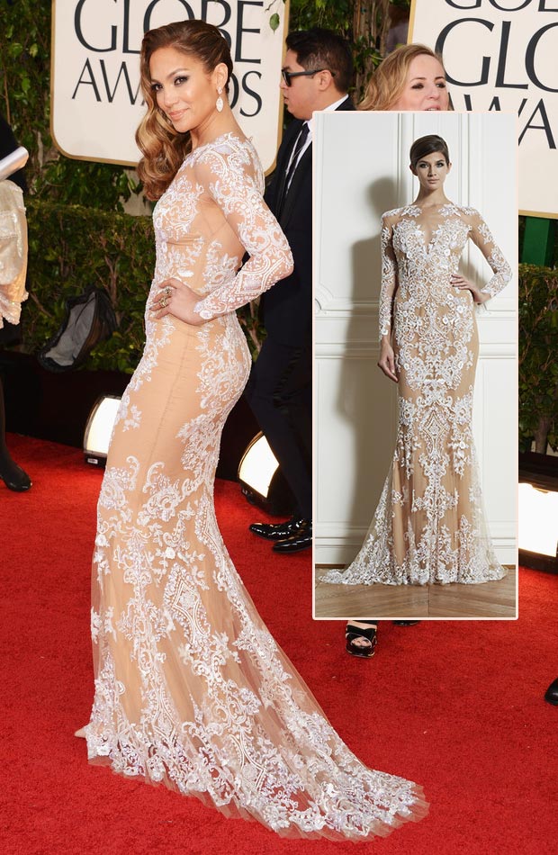 Hi Everyone, Welcome to Contessa.: Jennifer Lopez Golden Globes Dress