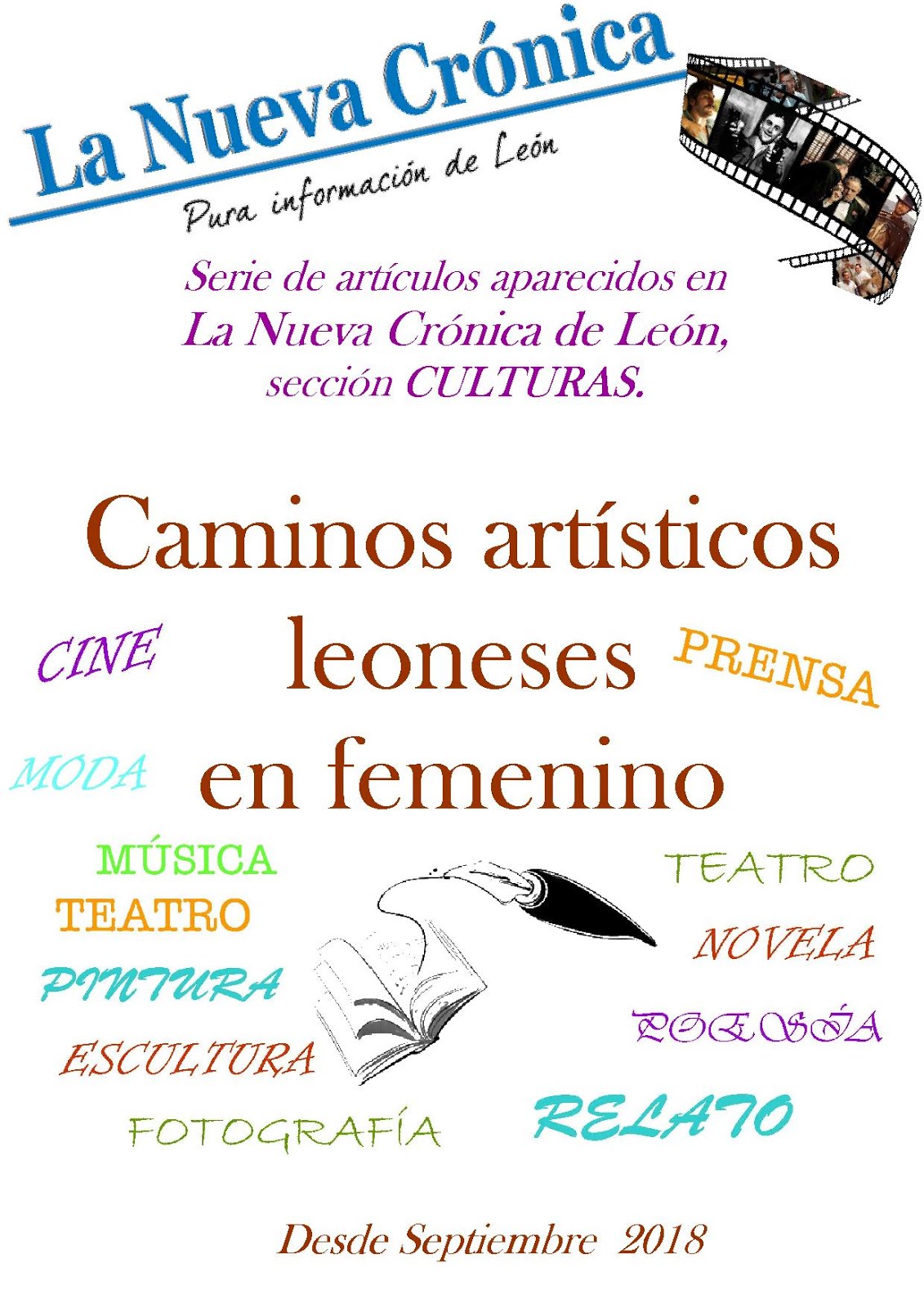 Serie. CAMINOS ARTÍSTICOS LEONESES EN FEMENINO