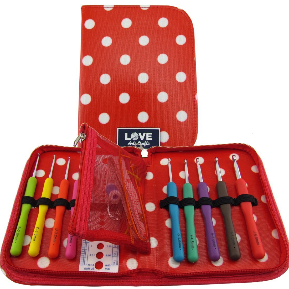 Crochet Hooks Set with Ergonomic Crochet Hooks for Ultimate Comfort