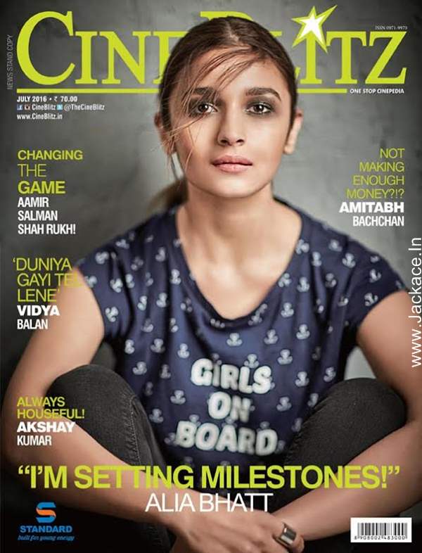 Alia Bhatt Features On The Latest Edition Of Cineblitz!