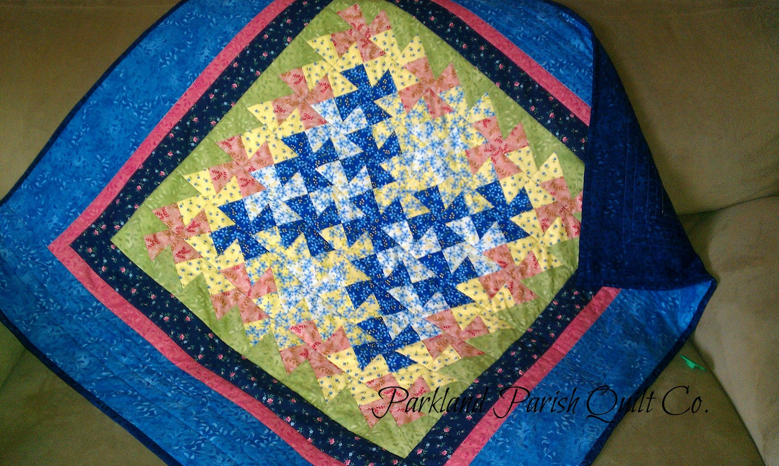 The Parish Piece Twister Quilt Tutorial...