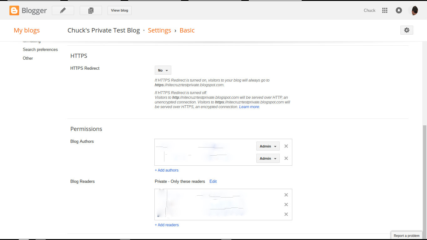 Blogger Magic - Make A Private Or Team Blog