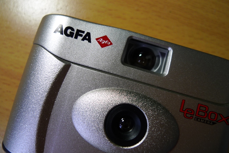 Don't think, Just film! Agfa Le Box Disposable Camera