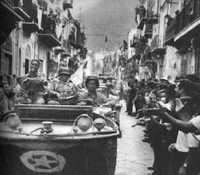 The American forces were welcomed as liberators by many ordinary Sicilian citizens