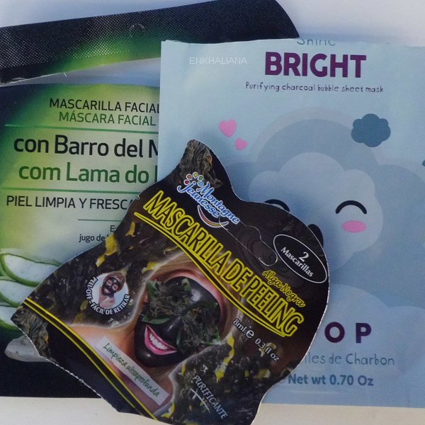 Jeunesse Montagne Mascarilla De peeling Alga Negra / Seesee Mascarilla Facial Limpiadora Con Barro Del Mar Muerto / K*Pop Mascarilla De Carbón