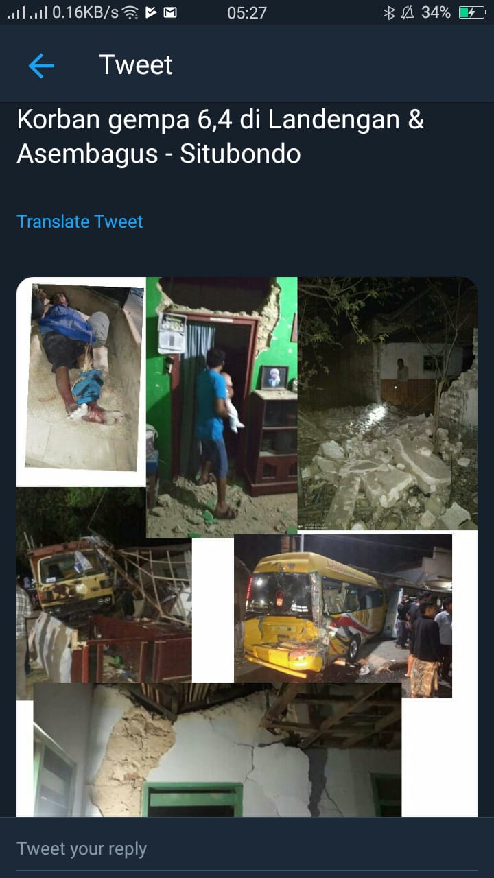 berita gempa di situbondo hari ini