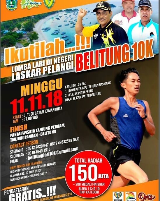 Laskar Pelangi - Belitung 10K â€¢ 2018