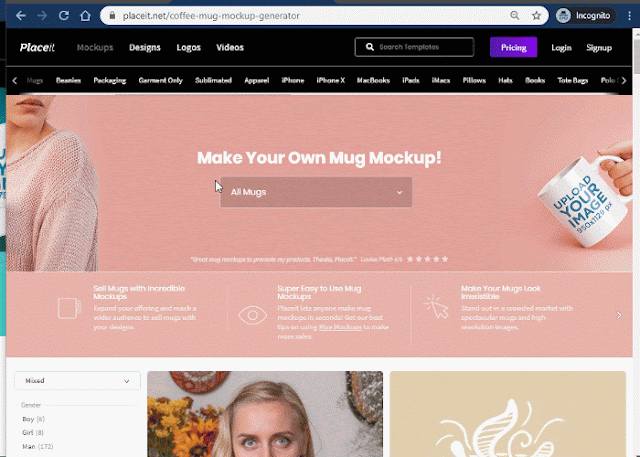 example of using Placeit Mockups for mugs example of using Placeit Mockups for mugs