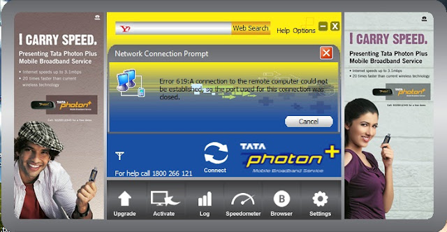 I never had broadband at home as I keep moving from one place to another, even within same city. Being a frequent traveler, I opted for internet device/service which can help me every time. I am using Tata Photon for last two years, so I would not say that it's bad. At least in main cities it works very well if I exclude the earlier days when they had much higher load to handle. If everything is fine, then why title says - 'TATA PHOTON is not for Travellers in INDIA'.Somehow coverage areas are reduced by Tata in last 6 months or so. My parents live in Mandi region of Himachal Pradesh and I visit them once in two months. TATA PHOTON was working fine there, but for last three visits it never worked. Internet connectivity is so important these days that either I moved back to Chandigarh/Delhi or tried other option. Unfortunately BSNL in Himachal is anyway not a good option to have. This time, I used Aritel 3G by making my cell-phone as hotspot for laptop. It was not that good but at least workable.
Now I am thinking of moving only to Airtel 3G, but would need to know more about it.  