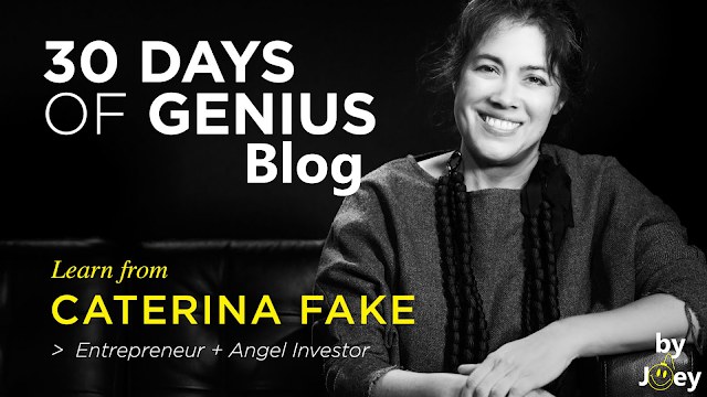 Just One Joey: 30 Days Of Genius Blog: Caterina Fake