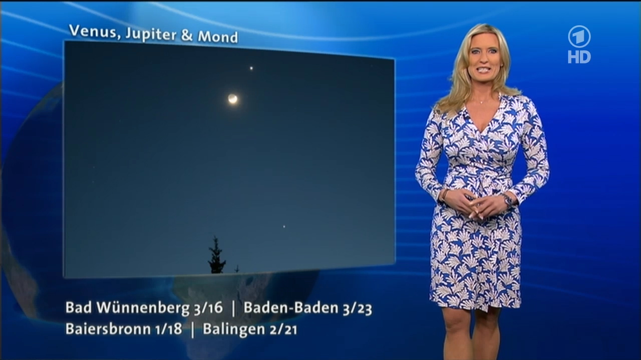 TVDeSab: Claudia Kleinert - Wetter 27/30/31.03.2012