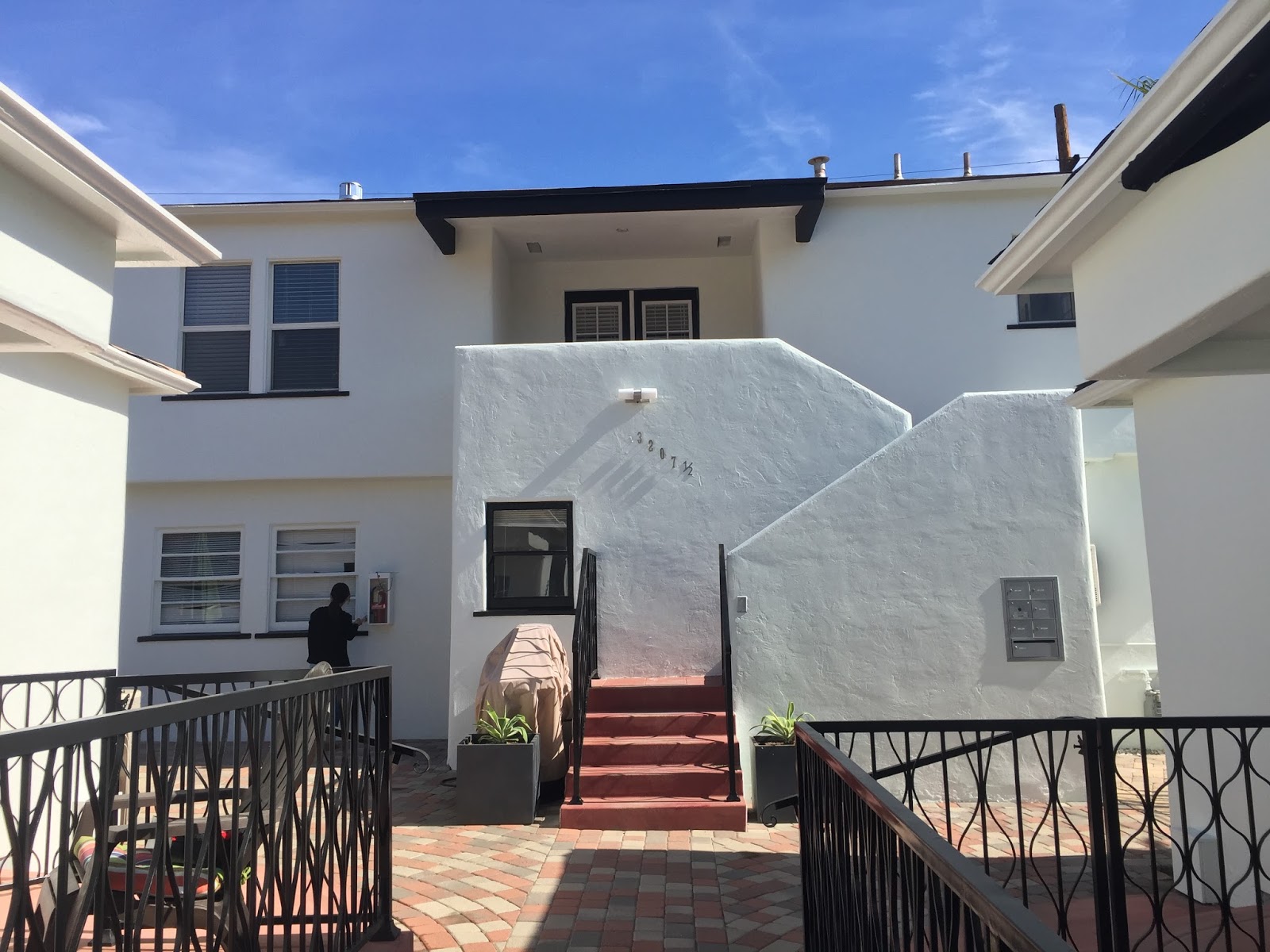 Exterior Painting Apartment Complex in North Park House Painting in