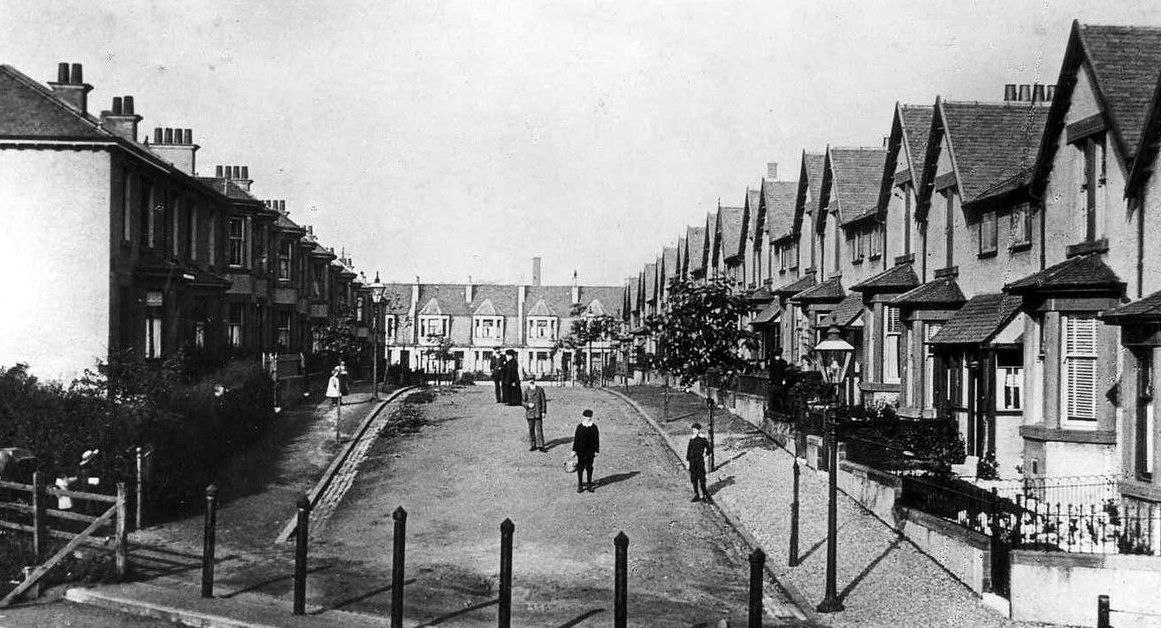 Tour Scotland Old Photograph Taylor Street Clydebank Scotland