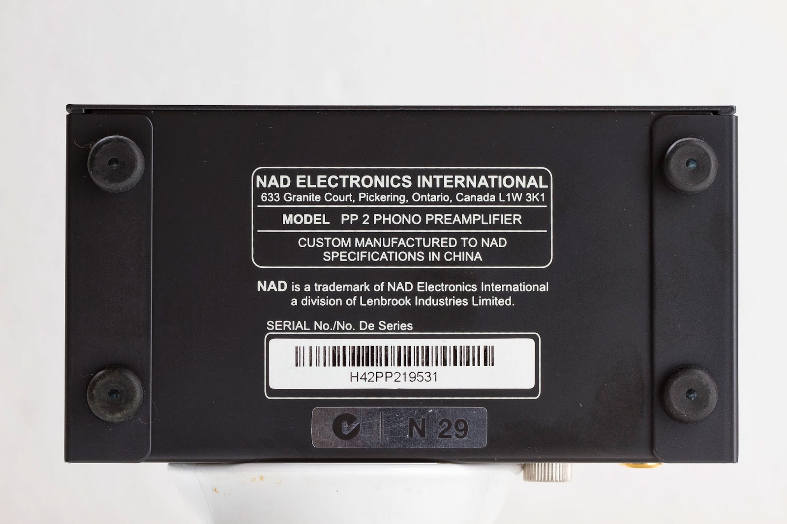 Moltojunk: NAD PP2 PHONO PRE-AMPLIFIER