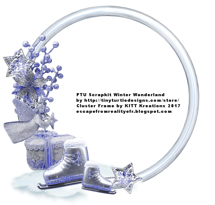 Escape From Reality Blog FTU 'Winter Wonderland' Cluster & Cluster Frames