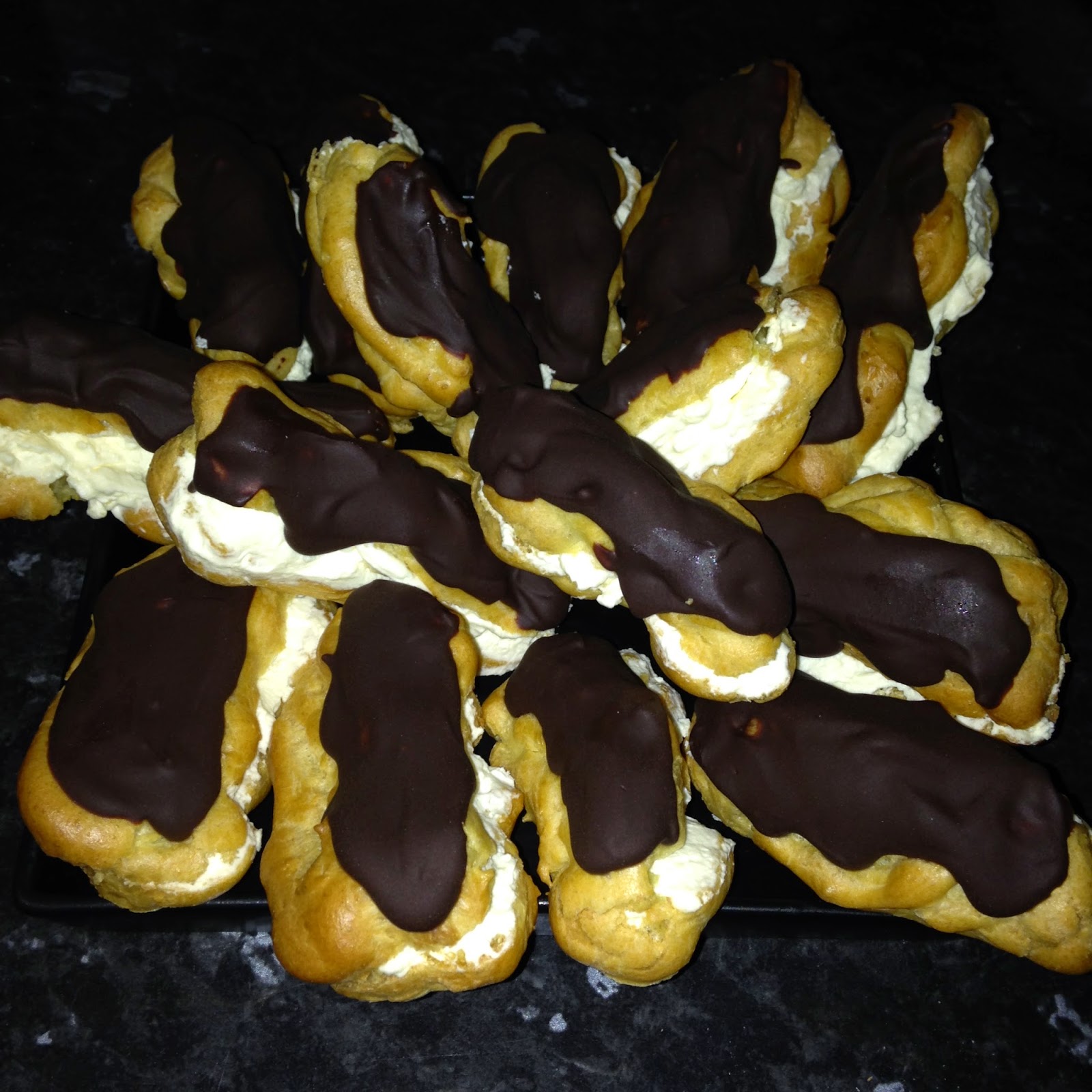 Half Baked Amy The Great British Bake Off Week 7 Chocolate Eclairs