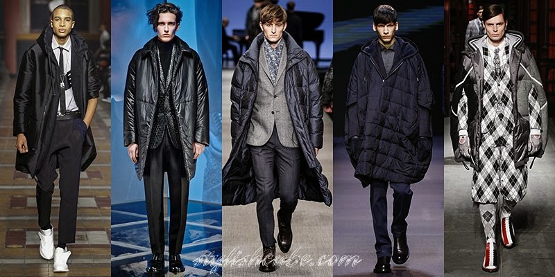 Fall Winter 2014 - 2015 Men's Duvet Coats Fashion Trends - Fall Winter ...