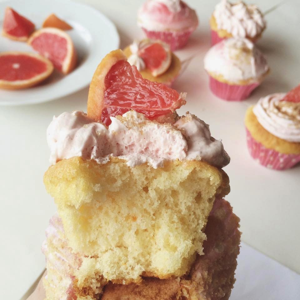 bulutağacı Greyfurt ve Chai Baharatlı Cupcakeler